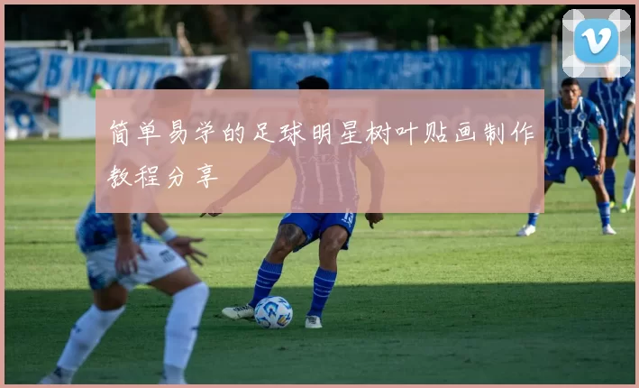 简单易学的足球明星树叶贴画制作教程分享
